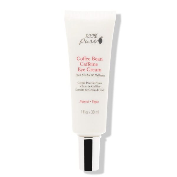 Coffee Bean Caffeine Eye Cream that is anti inflammatory and de-puffs skin and increases circulation.