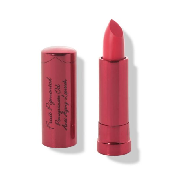Anti-aging, super moisturizing lipstick concentrated with pomegranate oil to keep lips super soft and youthful.