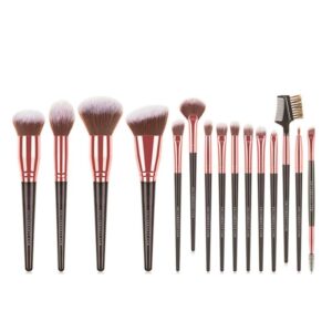 15Pcs Professional Super Soft Cosmetic Brushes, Blush Blending And Eyeshadow Makeup Tools
