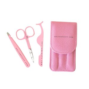 3-Piece Eyelash Tool Kit (Pink)