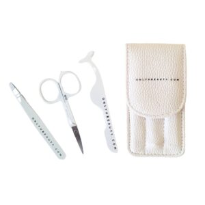 3-Piece Eyelash Tool Kit (White)