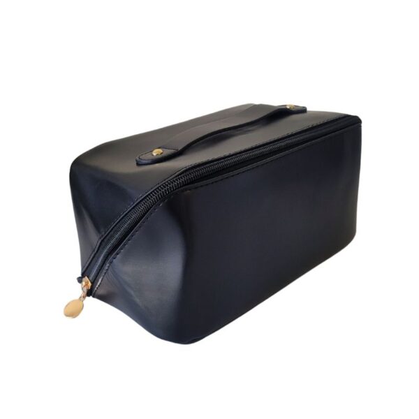 Large capacity cosmetics bag (Black)