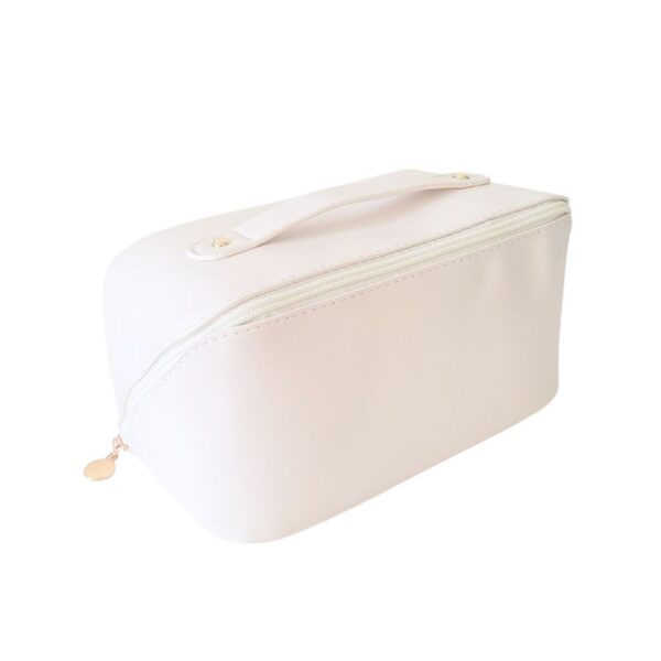 Large capacity cosmetics bag (white)